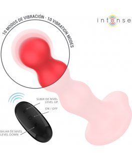 INTENSE - CODY VIBRATORE CON VENTOSA TELECOMANDO ROSSO