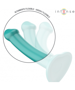 INTENSE - KATIE VIBRATORE CON VENTOSA 10 VIBRAZIONI TELECOMANDO BLU