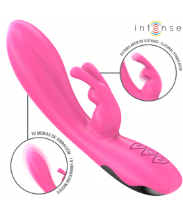 INTENSE - VIBRATORE RANDALL RABBIT 10 VIBRAZIONI ROSA
