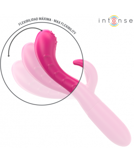 INTENSE - VIBRATORE AMARA CON LINGUA STIMOLANTE 10 VIBRAZIONI ROSA