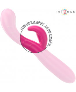 INTENSE - VIBRATORE AMARA CON LINGUA STIMOLANTE 10 VIBRAZIONI ROSA