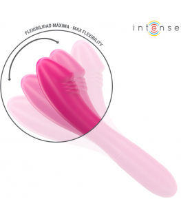 INTENSE - BELINDA VIBRATORE 19 CM FLESSIBILE 10 VIBRAZIONI ROSA