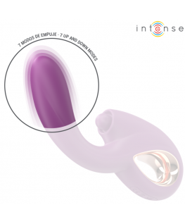INTENSE - LALI VIBRATORE MULTIFUNZIONE PUNTO G TAPPING & THRUST & VIBRATION VIOLA