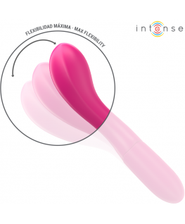 INTENSE - LISETTE VIBRATORE 19 CM FLESSIBILE 10 VIBRAZIONI ROSA