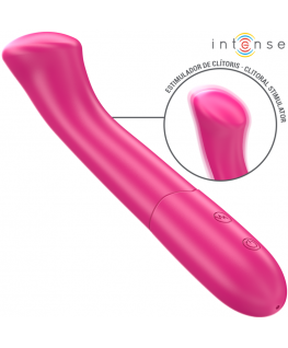 INTENSE - PATY VIBRATORE 19 CM FLESSIBILE 10 VIBRAZIONI MODELLO 2 ROSA