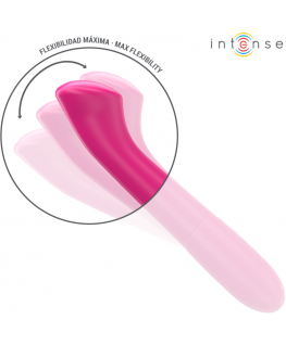 INTENSE - PATY VIBRATORE 19 CM FLESSIBILE 10 VIBRAZIONI MODELLO 2 ROSA