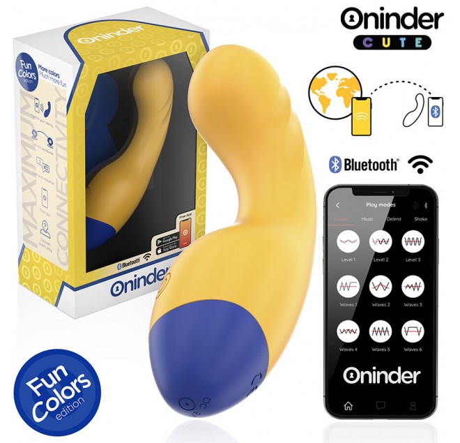 ONINDER CUTE - VIBRATORE PUNTO G LOVE BUDDY MASTER - APP GRATUITA IN TUTTO IL MONDO