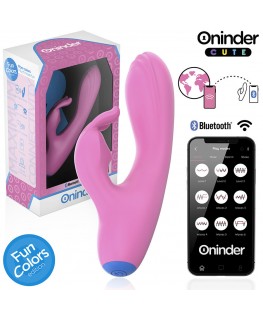 ONINDER CUTE - VIBRATORE CONIGLIETTO D'AMORE PER PUNTO G E CLITORIDE - APP GRATUITA IN TUTTO IL MONDO