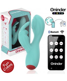 ONINDER CUTE - VIBRATORE CLITORIDEO PUNTO G LOVE BUNNY - APP GRATUITA IN TUTTO IL MONDO