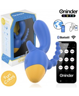 ONINDER CUTE - LOVE 3 SOME TRIPLO VIBRATORE - APP GRATUITA IN TUTTO IL MONDO