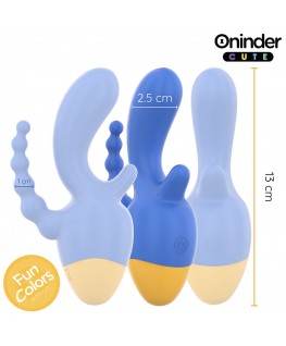 ONINDER CUTE - LOVE 3 SOME TRIPLO VIBRATORE - APP GRATUITA IN TUTTO IL MONDO