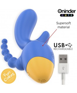 ONINDER CUTE - LOVE 3 SOME TRIPLO VIBRATORE - APP GRATUITA IN TUTTO IL MONDO