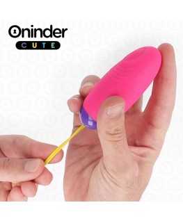 ONINDER CUTE - UOVO IN SILICONE CON VIBRO-ONDA E PIACERE - APP GRATUITA IN TUTTO IL MONDO