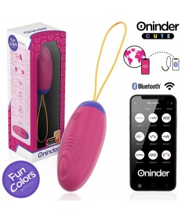 ONINDER CUTE - UOVO IN SILICONE CON VIBRO-ONDA E PIACERE - APP GRATUITA IN TUTTO IL MONDO