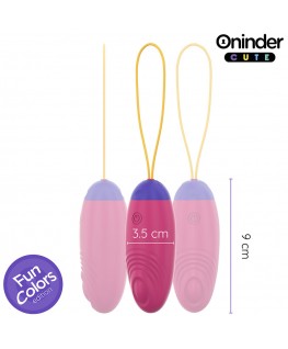 ONINDER CUTE - UOVO IN SILICONE CON VIBRO-ONDA E PIACERE - APP GRATUITA IN TUTTO IL MONDO
