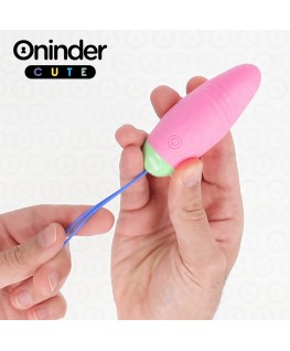 ONINDER CUTE - UOVO VIBRO-ROTANTE IN SILICONE 360° PER AMORE E PIACERE - APP GRATUITA IN TUTTO IL MONDO