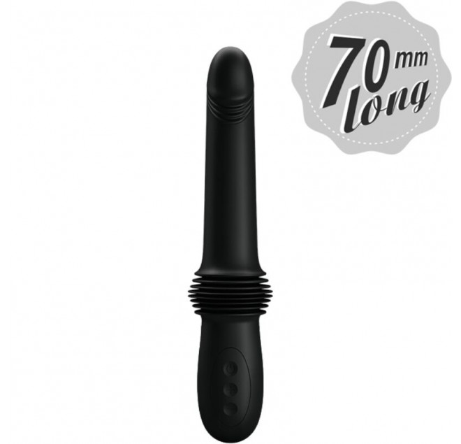 PRETTY LOVE - VIBRATORE PAZUZU 3 MODALITÀ DI SPINTA NERO