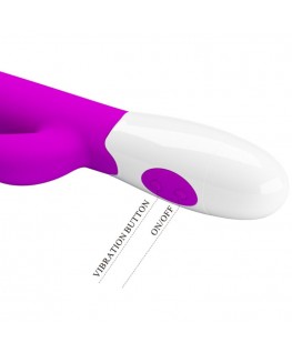 PRETTY LOVE - VIBRATORE CENTAUR CONIGLIO 30 MODALITÀ DI VIBRAZIONE VIOLA