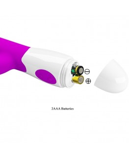 PRETTY LOVE - VIBRATORE CENTAUR CONIGLIO 30 MODALITÀ DI VIBRAZIONE VIOLA