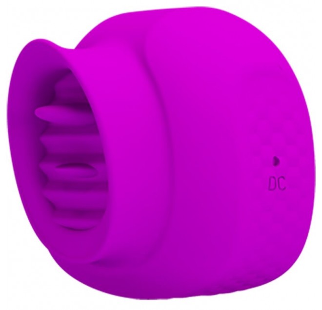PRETTY LOVE - ESTELLE STIMOLATORE PER CLITORIDE LINGUA 12 VIBRAZIONI VIOLA