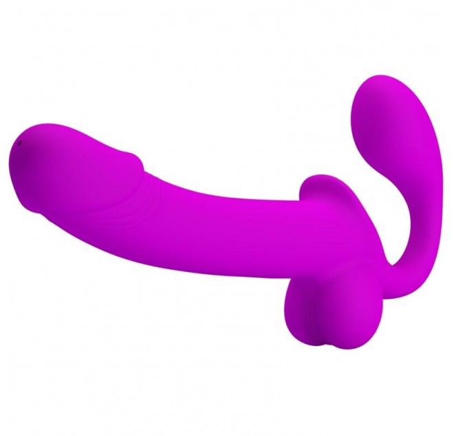 PRETTY LOVE - KELPIE STIMOLATORE DOPPIO STRAP-ON VIOLA
