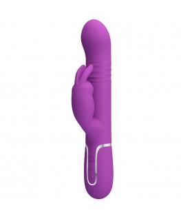 PRETTY LOVE - COALE 4 IN 1 MULTIFUNZIONE VIBRATORE CONIGLIO VIOLA