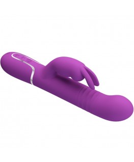 PRETTY LOVE - COALE 4 IN 1 MULTIFUNZIONE VIBRATORE CONIGLIO VIOLA