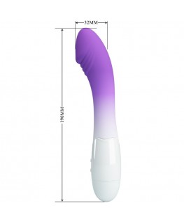 PRETTY LOVE - VIBRATORE ELEMENTAL G-SPOT 30 VIBRAZIONI VIOLA