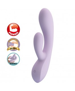 PRETTY LOVE - VIBRATORE CONIGLIO ROSOLYN 10 VIBRAZIONI VIOLA