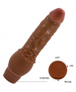 BAILE - BARBARA VIBRATORE REALISTICO 19,5 CM MULATTO