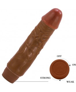 BAILE - JEFF VIBRATORE REALISTICO 19,5 CM MULATTO