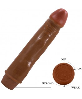 BAILE - VIBRATORE REALISTICO NANO 21 CM MULATTO