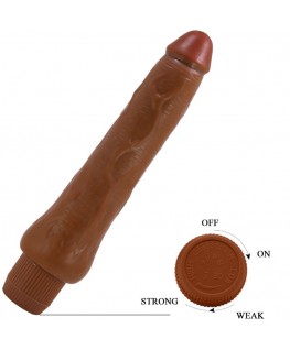 BAILE - DRYAD VIBRATORE REALISTICO 25 CM MULATTO