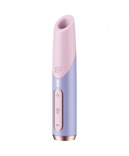 SATISFYER - STIMOLATORE CLITORIDEO BOLD KISS WAVE ROSA / VIOLA