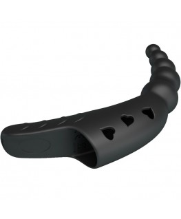 PRETTY LOVE - VIBRATORE DA DITA JORDIN 10 VIBRAZIONI NERO