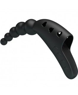 PRETTY LOVE - VIBRATORE DA DITA JORDIN 10 VIBRAZIONI NERO