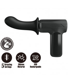 PRETTY LOVE - DJ DOCTOR MASSAGGIATORE 5 IMPOSTAZIONI NERO PRETTY LOVE - DJ DOCTOR MASSAGGIATORE 5 IMPOSTAZIONI NERO che trovi in offerta solo su SexyShopOnline a -35% di sconto