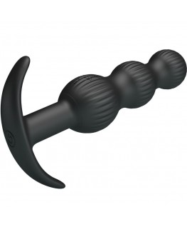 PRETTY LOVE - SIDNEY VIBRATORE ANALE 10 VIBRAZIONI NERO