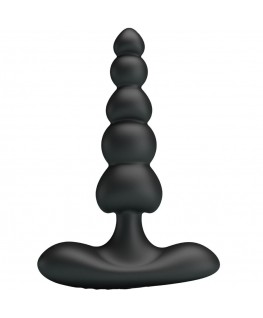 PRETTY LOVE - CORBAN VIBRATORE ANALE 10 VIBRAZIONI NERO