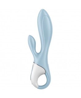 SATISFYER - AIR PUMP BUNNY 1 VIBRATORE GONFIABILE CONIGLIO BLU