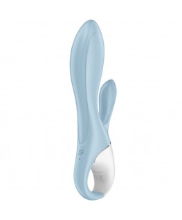 SATISFYER - AIR PUMP BUNNY 1 VIBRATORE GONFIABILE CONIGLIO BLU