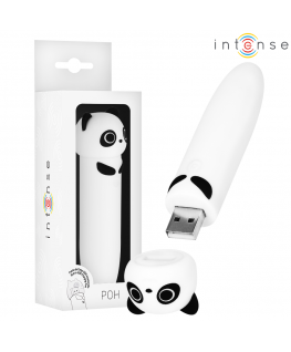 INTENSE - POH PANDA VIBRANTE BULLET RICARICABILE USB 10 X 2,2 CM