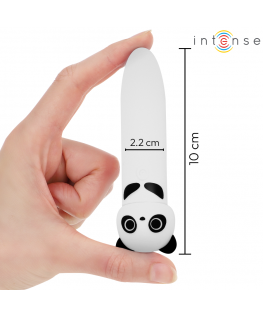 INTENSE - POH PANDA VIBRANTE BULLET RICARICABILE USB 10 X 2,2 CM