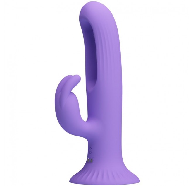 PRETTY LOVE - VIBRATORE CONIGLIO KILLMOULIS 12 MODALITÀ DI VIBRAZIONE VIOLA