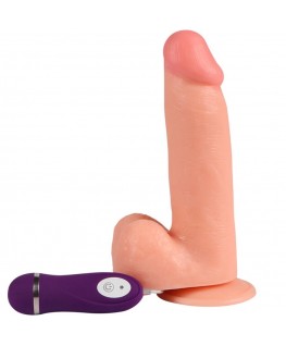 SHEQU - ADAM DILDO VIBRATORE CON TELECOMANDO 21 CM