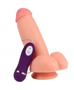 SHEQU - DILDO VIBRATORE AQUILA ROSSA CON TELECOMANDO 17 CM