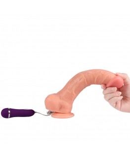 SHEQU - APOLO DILDO VIBRATORE CON TELECOMANDO 24,5 CM