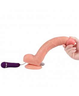 SHEQU - DILDO VIBRANTE OPTIMUS CON TELECOMANDO 28 CM