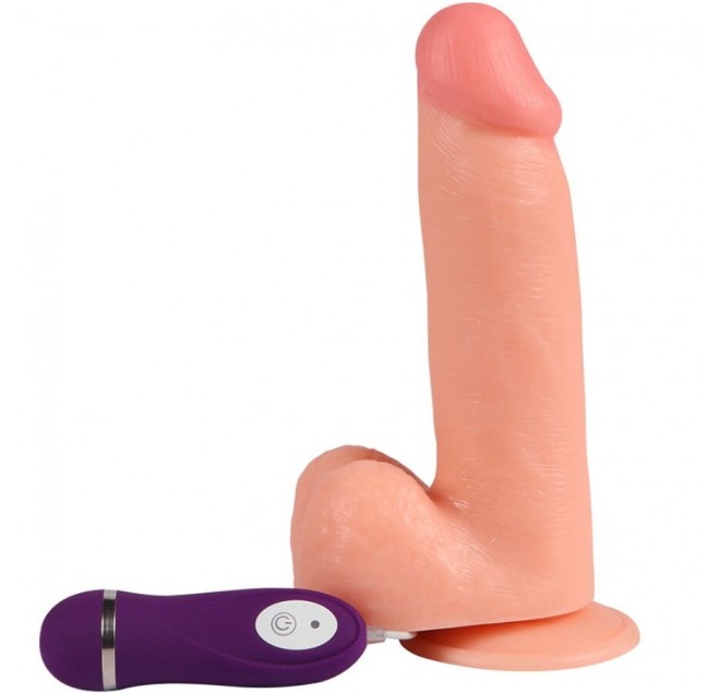 SHEQU - DILDO VIBRANTE PHANTOM CON TELECOMANDO 20 CM