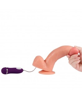 SHEQU - DILDO VIBRANTE PHANTOM CON TELECOMANDO 20 CM